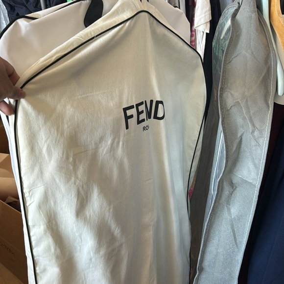 Fendi crease detailing cropped flare trousers size 36 - Picture 13 of 13